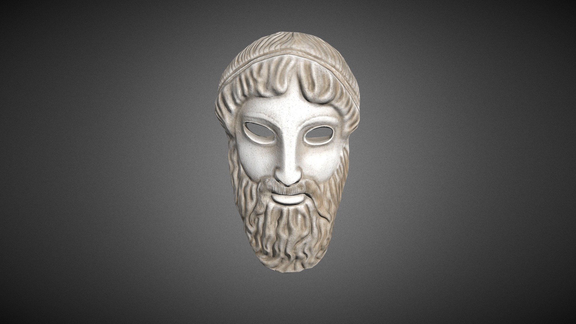 Greek_Mask - 3D model by vmcards17 [2db1acd] - Sketchfab