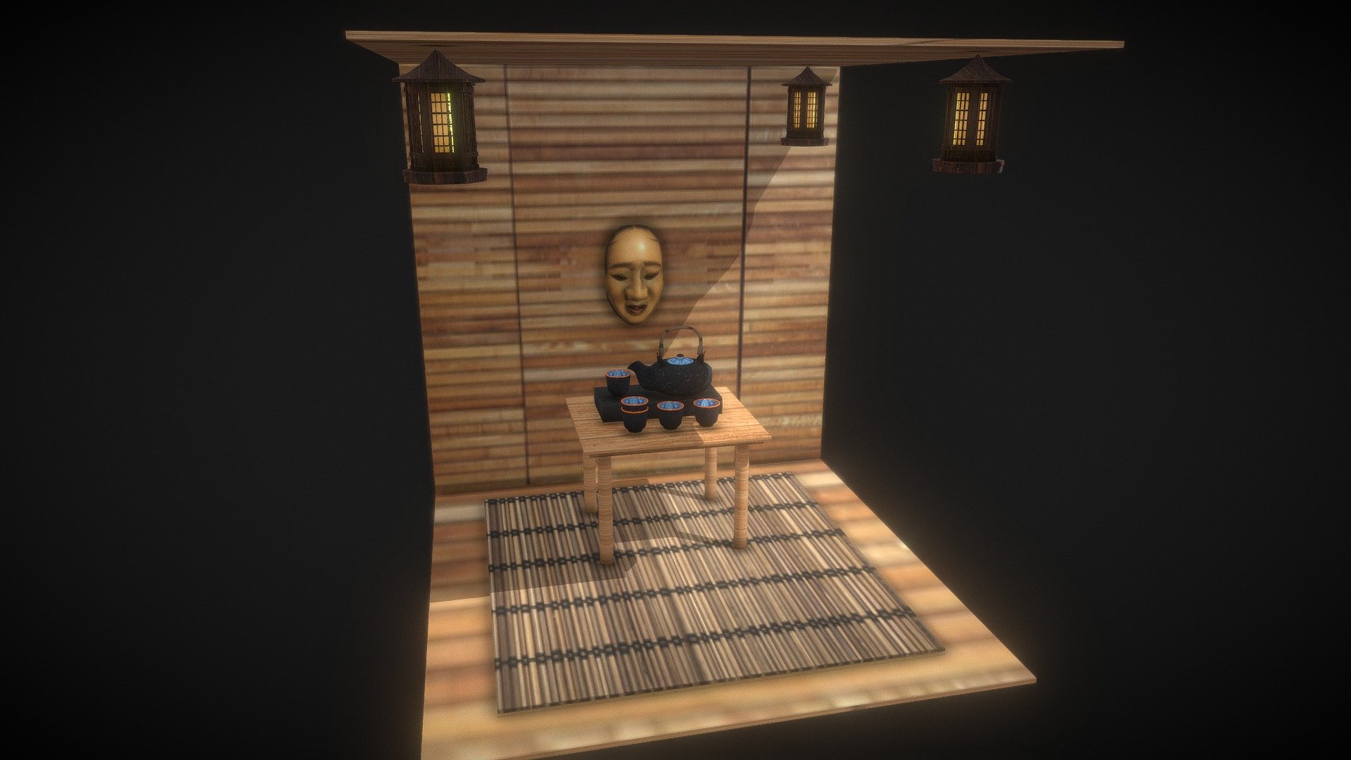 Que tal una taza de té? (Carolina Moreno) — Sketchfab embed 3D viewer