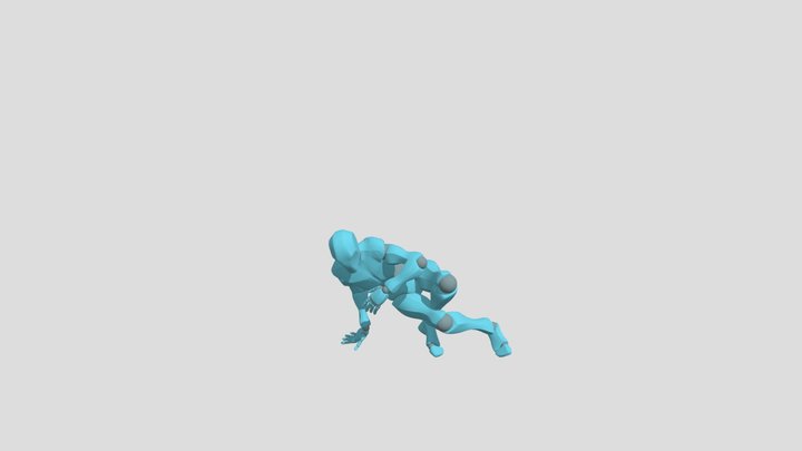 Breakdance Footwork To Idle (1) 3D Model