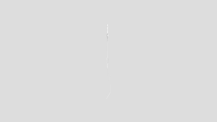 CT4012-2024 Scythe Weapon 3D Model