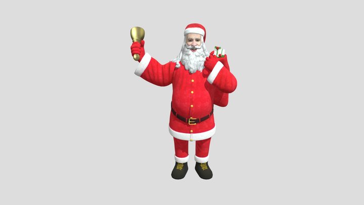 Santa final 3D Model