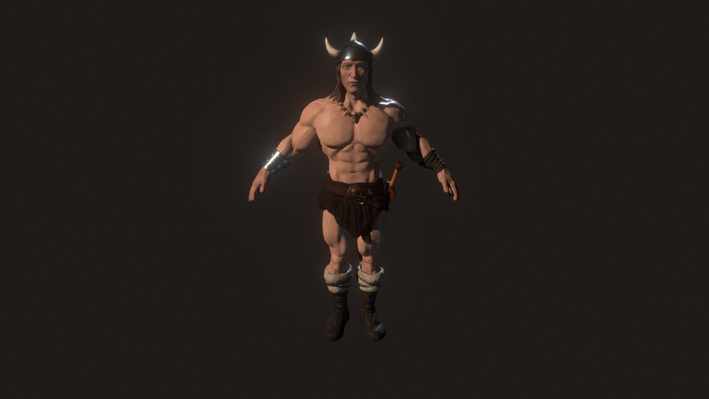 Conan The Barbarian 3d Model By Diego Luján García Diegoluga 2db3949 Sketchfab 1907