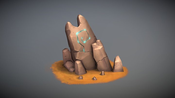 Stone 3D Model
