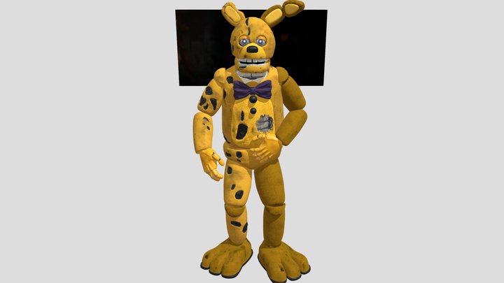 Springlock_failure_F Na F_ Movie_ Spring_bonnie – Free 3D Model STL