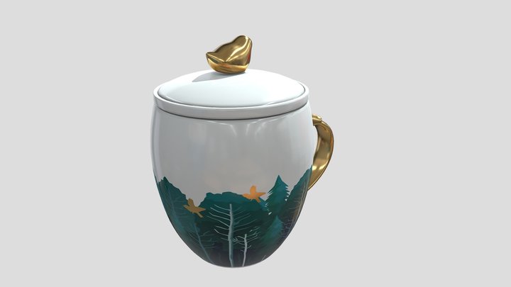 唯都杯 3D Model