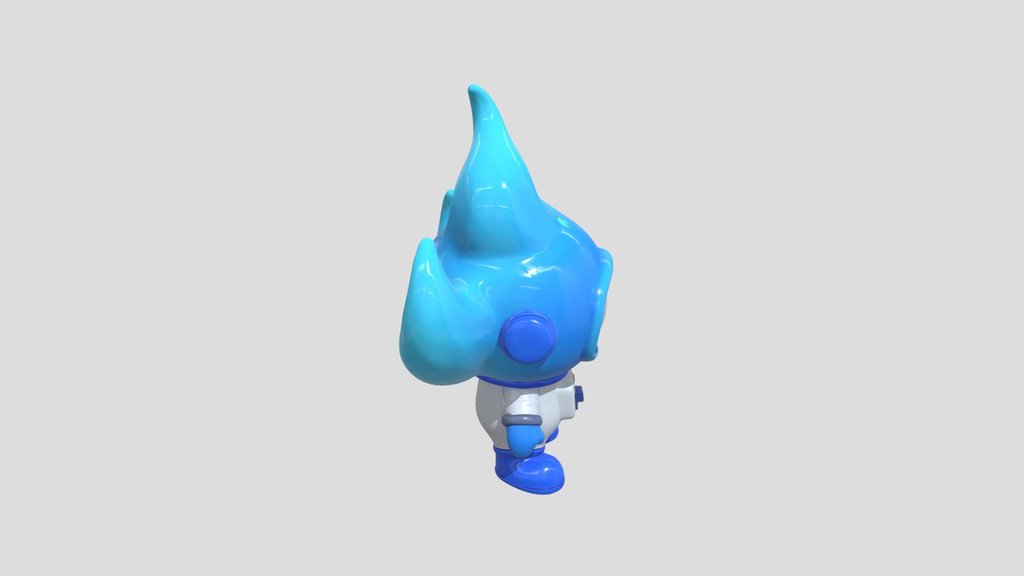 Astronauta 3d Model_ Clone1