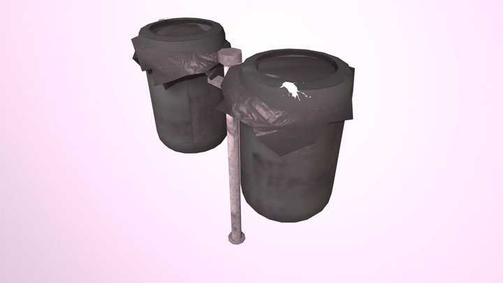 Trashbin 3D Model