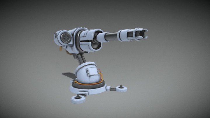 Junky Blaster Mk.2 3D Model