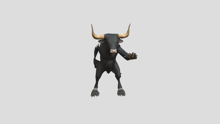 Werecow 3D Model