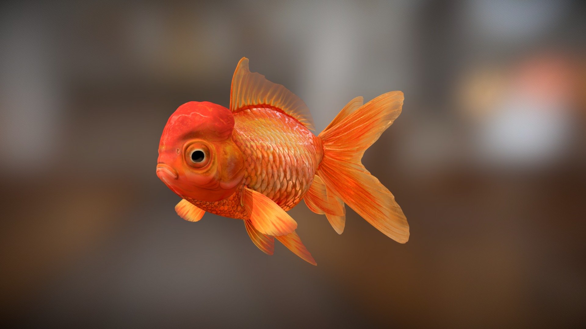 W3 goldfish TEST - 3D model by digitalzide [2db867a] - Sketchfab