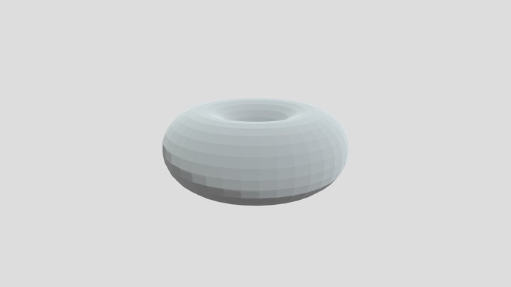 Nathan Donut 3D Model