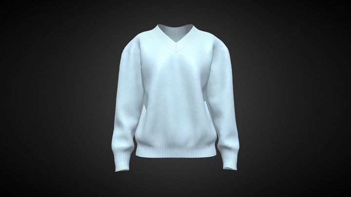 sweat hoodie | 3D model