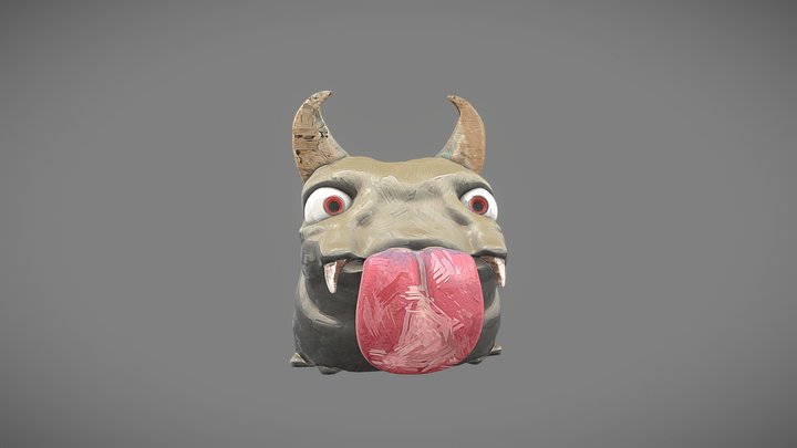 Level 3 Attack Blob – Blobs & Clouds 3D Model