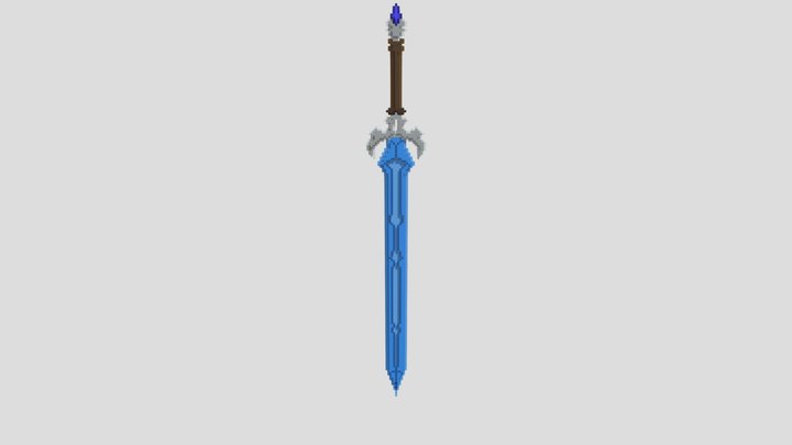 Water Sword 3D Model