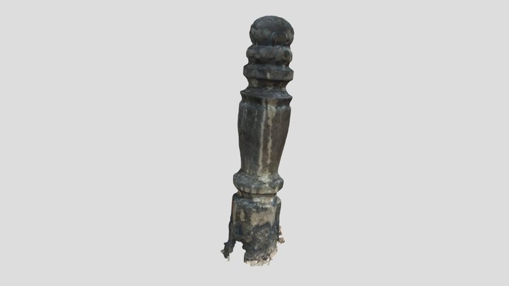 Nisan Makam 3D Model