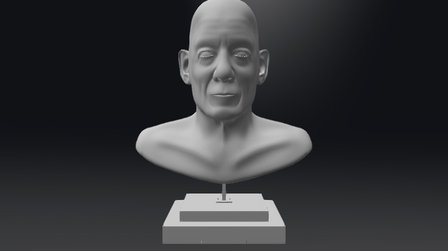 Ian McKellen 3D Model