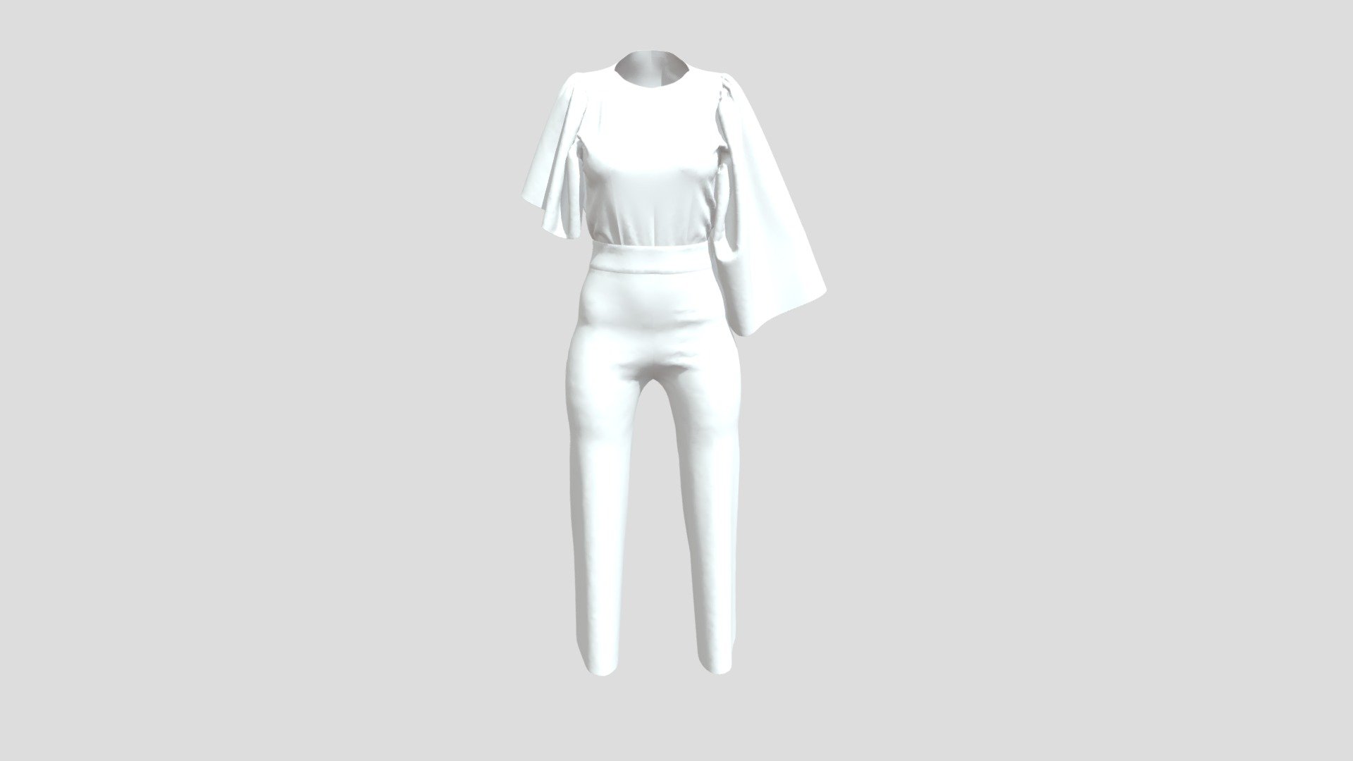 Jump Suit Blue