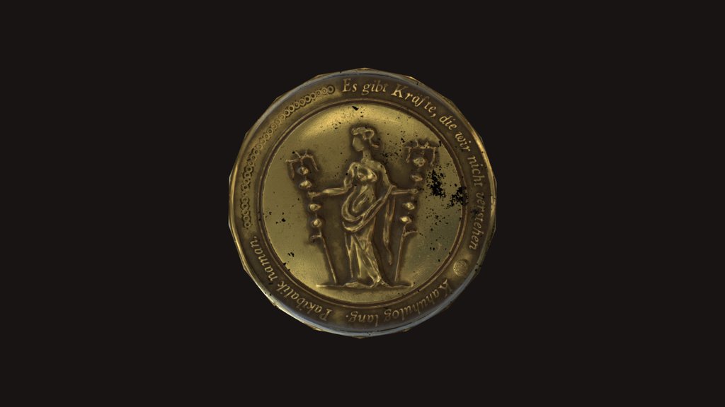 Double-Sided Medallion | Lowpoly Fun Piece