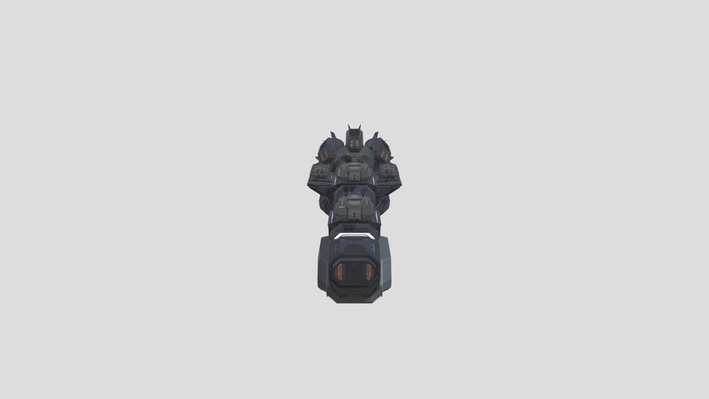 Scifi Space Ship Liberator