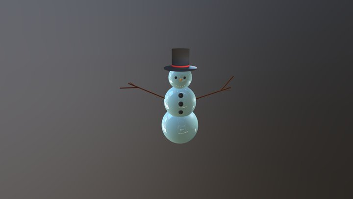 SnowMan By Ahmed Asiri 3D Model