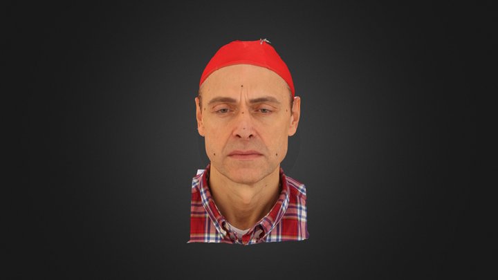 Male Head - A 3D model collection by terezabay - Sketchfab