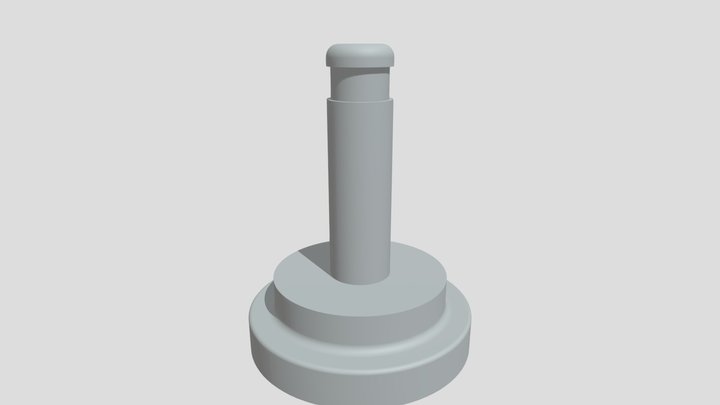 Pied De Bureau V1 3D Model