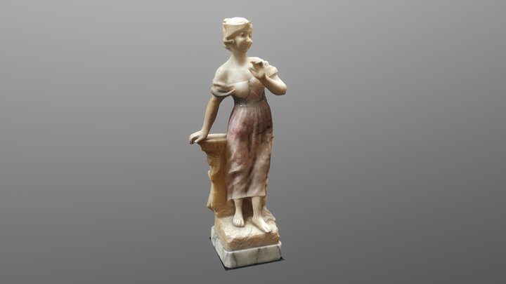 Statue Marble 1 3D Model