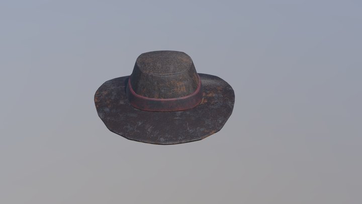Explorers Hat 3D Model