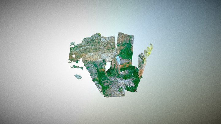 Giriş Alanı, Perre Antik Kenti, Adıyaman 3D Model