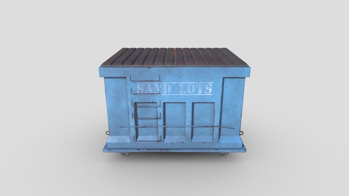 Dumpster 3D Model