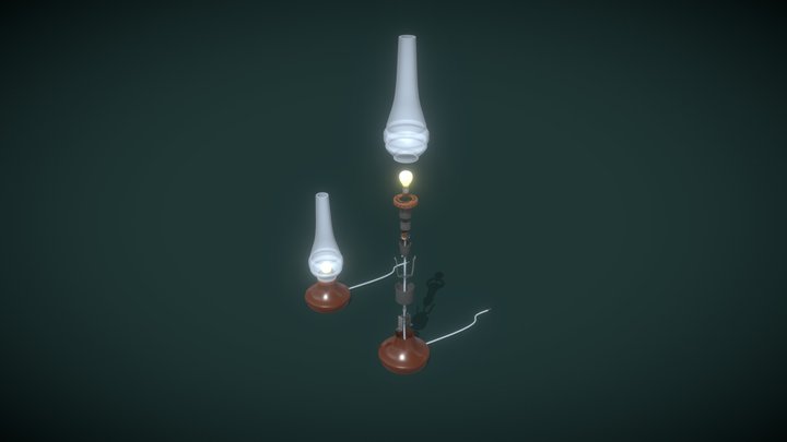 Retry School HW - Lamp 3D Model