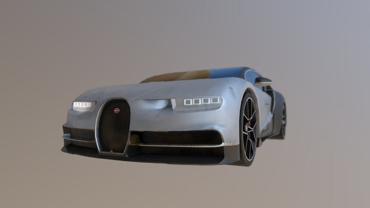 Bugatti Chiron 3D Model