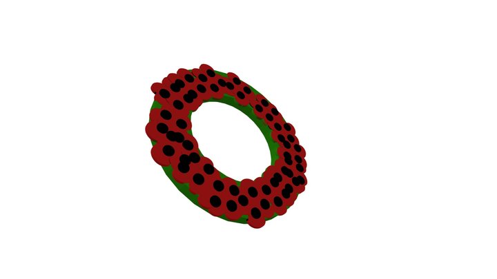 PoppyWreath 3D Model