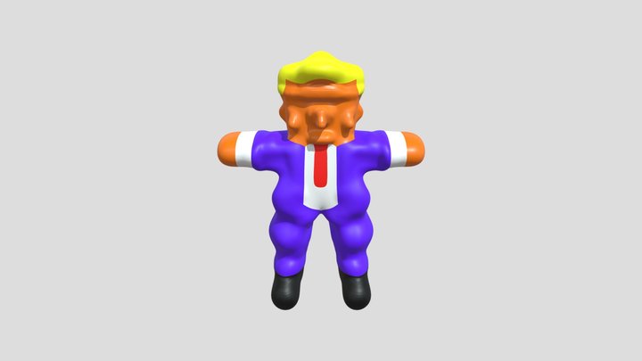 Donald J. Trump 3D Model