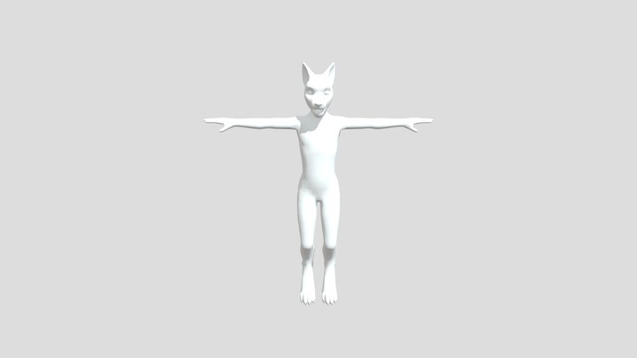 Anthro Model 3D Model