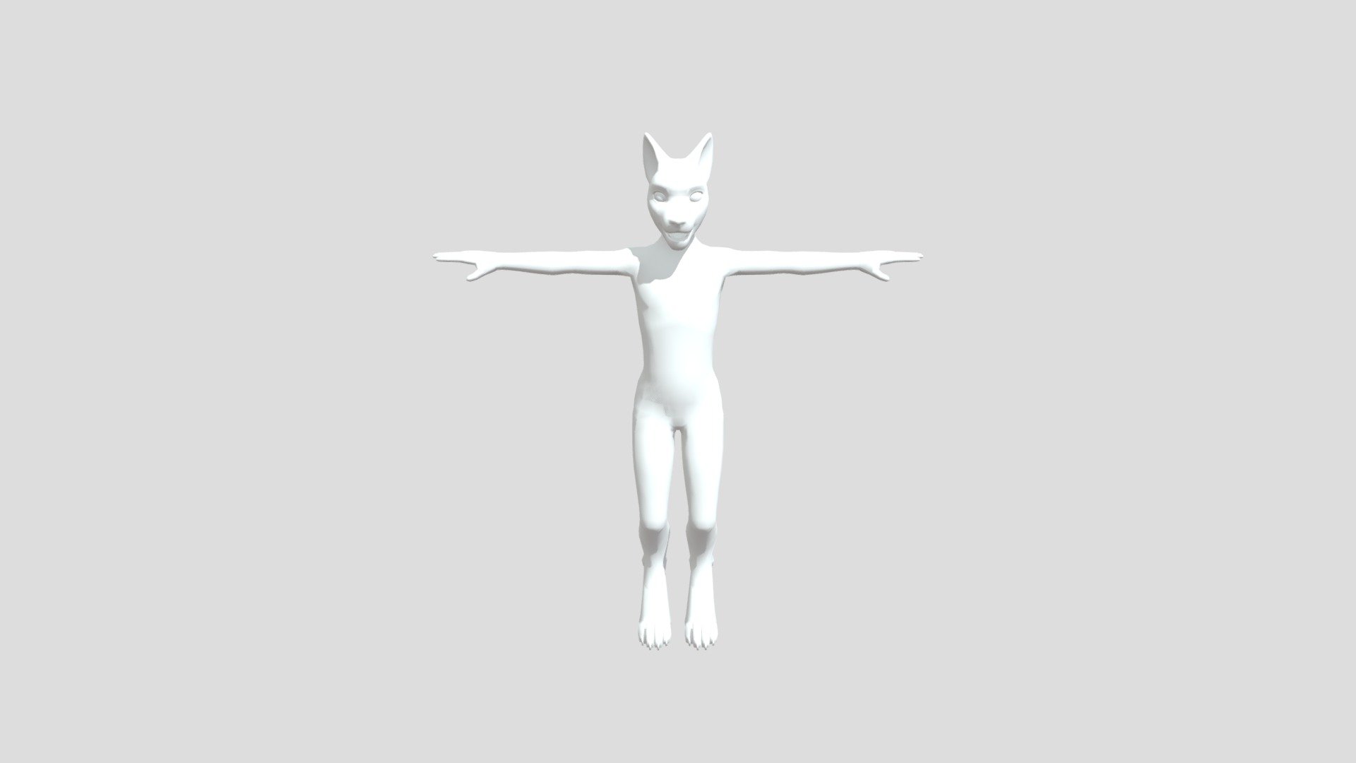 Anthro Model - Download Free 3D model by AxietyBomb [2dc315d] - Sketchfab
