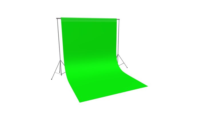 Backdrop Green 3D Model