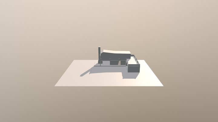 Modern House Model 3D Model