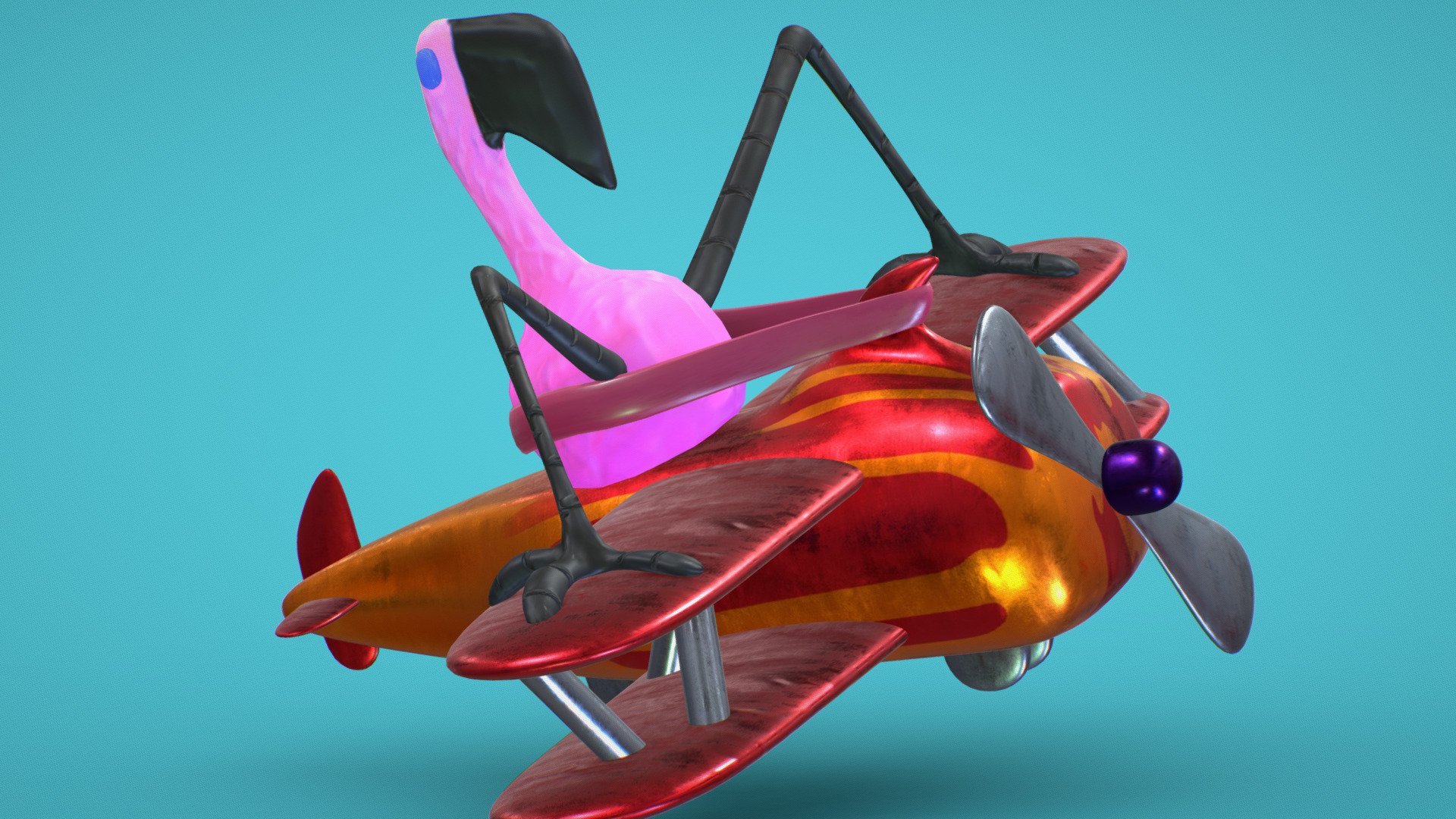 Sculptober Day 9: Wing
