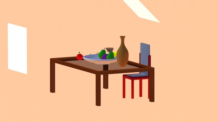 Natureza Morta 3D Model