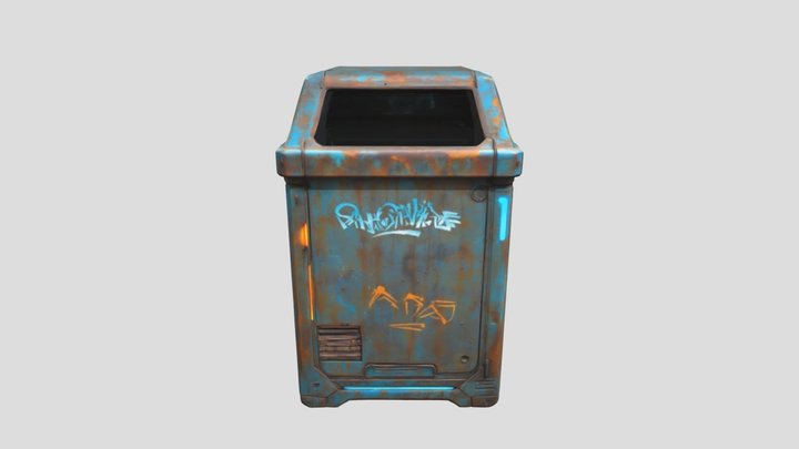 Cyberpunk Trash (from Cyber Prop Pack Vol.1) 3D Model