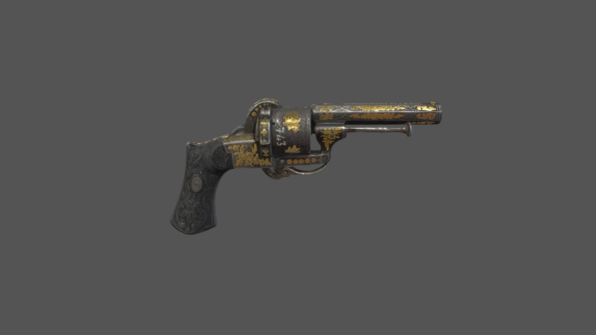 Gun - 3D model by 5dVR (@5d-VR) [2dc58ec] - Sketchfab