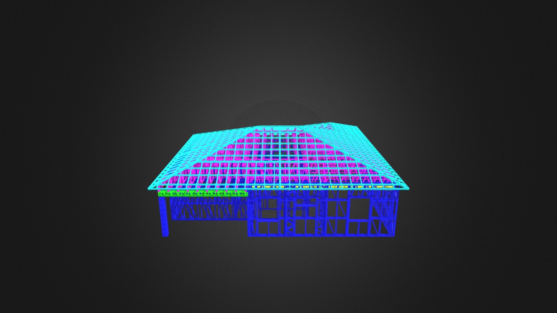 ИЖД в г. Новочеркасск (2) - 3D model by Frame Factory (@lozenkow ...