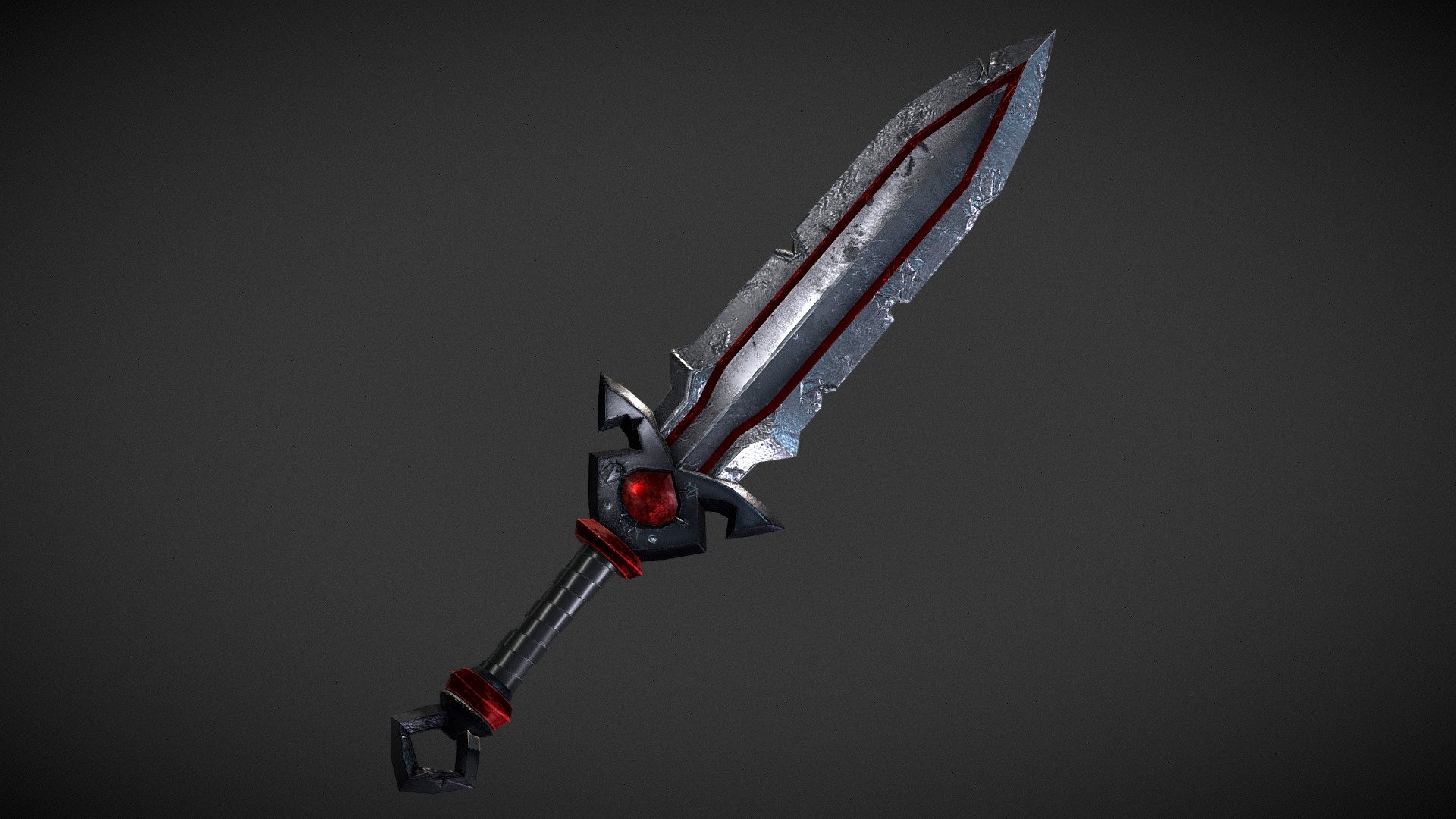 Bloodthirster Sword - 3D model by ryukiyo [2dc72a1] - Sketchfab