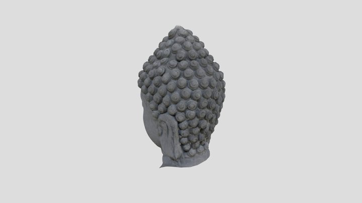 Βuddha's head 3D Model