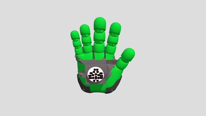 Green hand 2.0 3D Model