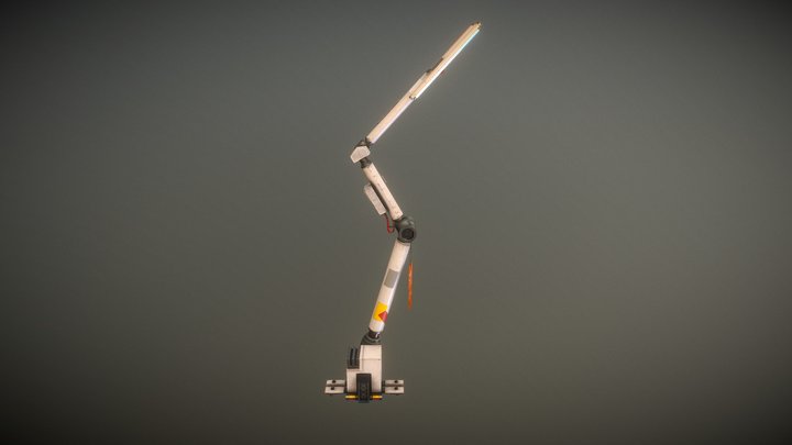 Street Lamp - Sci-Fi 3D Model