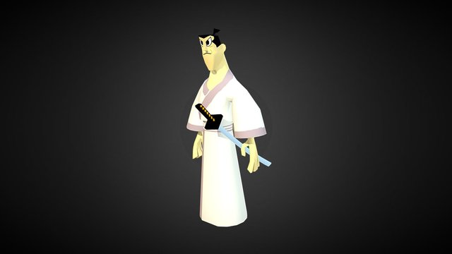 Samurai Jack 3D Model