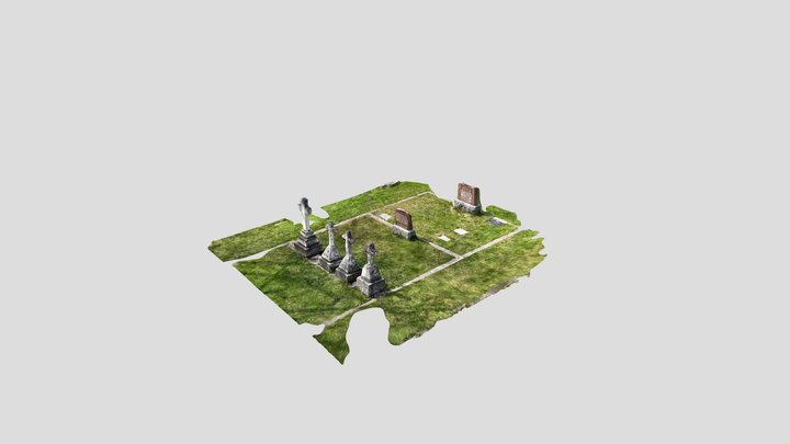 Cemetery 3D Model