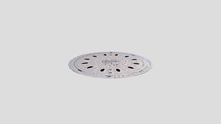 Manhole [Germany EN 124 D400 F900] 3D Model